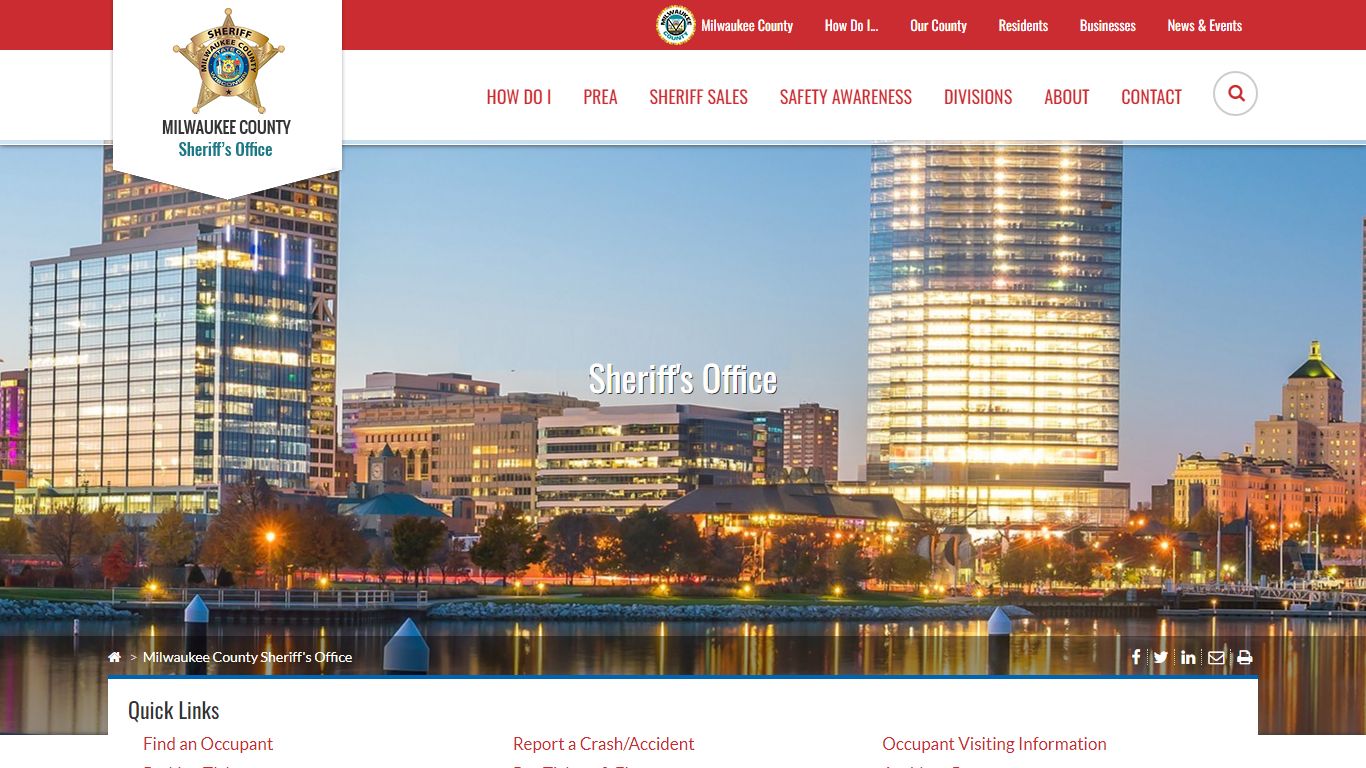Sheriff's Office - County of Milwaukee